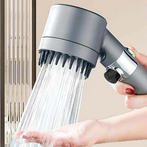 AquaRelief™ Cabezal de Ducha Masajeador con Filtro | Alta Presión y Ahorro de Agua