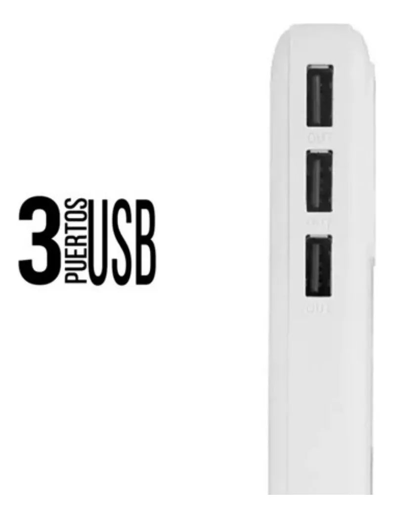 Cargador Portatil - Batería Externa De Carga Rapida - Power Bank 30.000mAh